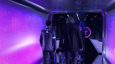 Alien Encounter with Sexy Androids in a Lush Garden Oasis