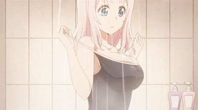 Pantyhose fetishist battles naked in steamy jacuzzi