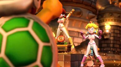 Mario Kart Podium Celebration - Bowsers Castle [OnModel3d]