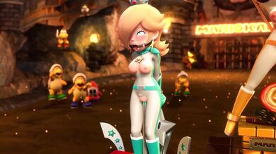 Mario Kart Podium Celebration - Bowsers Castle [OnModel3d]