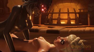 Hentai Alien Abduction: Elsa Gets Heated Up And Taken By The Aliens