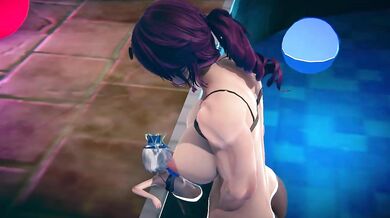 Sexual Tension in the Barn: An Erotic Adventure of Kafka and Furina