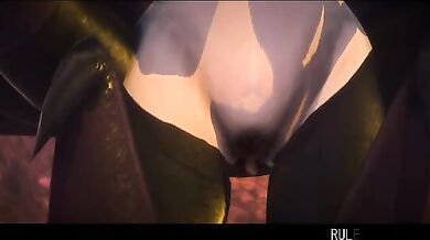 Sexy Insect Queen Takes Control of the Bedroom!