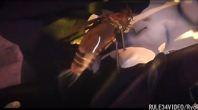 Sexy Insect Queen Takes Control of the Bedroom!