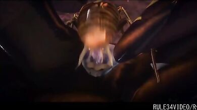 Sexy Insect Queen Takes Control of the Bedroom!