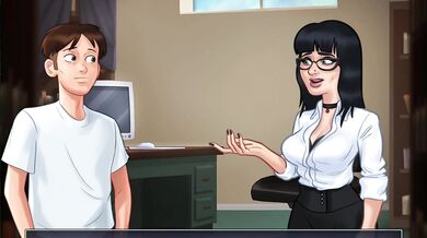 Panty-sniffing adventures in the library!