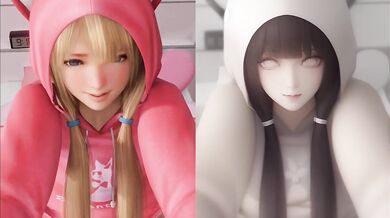 Cutie Marie Rose But is Hinata in a Bubble Bath!!