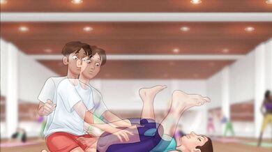 Summertime Saga - Annas Sweaty, Sexy Gardening Adventure!