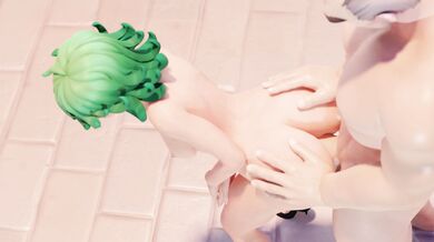 [Snazy3d] Sexy Tatsumaki gets covered in cum