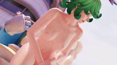 [Snazy3d] Sexy Tatsumaki gets covered in cum