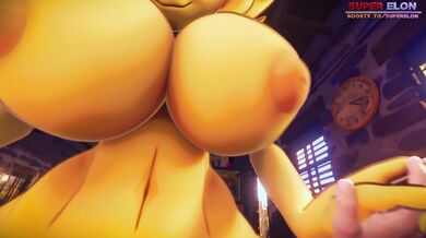 Rewritten: Chikita rides you on the couch in your living room