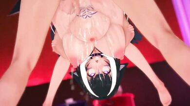 In the Garden of Eden, Lily is fucked upside down by a demonic entity in the form of a serpent