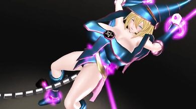 The Dark Magician Girls Agonizing Tor*ture