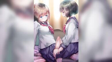 Futa-chan is given a special massage treatment by her friends, and she cant help but moan in pleasure [Suzumensou]