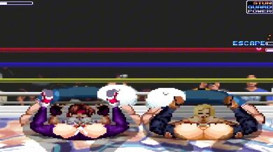 Sexy Schoolgirls Hentai Fury: Brian VS Yuri & Mary!