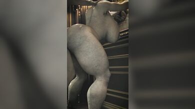 Lady Dimitrescu and her Man-Thing [VFX] [Jekylll]: The Erotic Monster