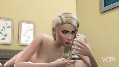 Elons Naughty Hotwife cheats on her husband with Amber while Johnny watches in disbelief