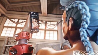 The Junkyard Queens: A Hot Gym Partner for Rad Roach