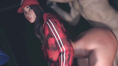 Experience the thrill of Battle Royale with Ruby and her Fortnite lover, without losing control in the process!