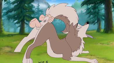 Aleu, a horny alien, and a curious human join forces for an out-of-this world sexual adventure