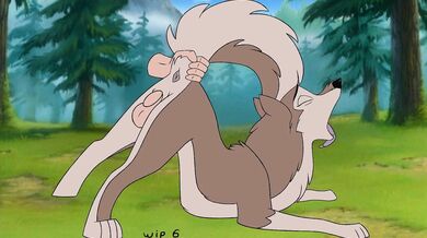 Aleu, a horny alien, and a curious human join forces for an out-of-this world sexual adventure