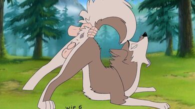 Aleu, a horny alien, and a curious human join forces for an out-of-this world sexual adventure