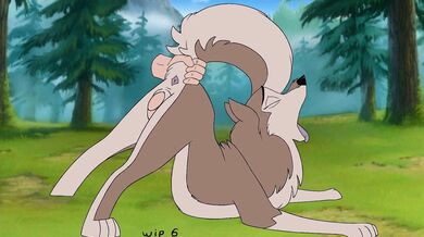 Aleu, a horny alien, and a curious human join forces for an out-of-this world sexual adventure