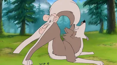 Aleu, a horny alien, and a curious human join forces for an out-of-this world sexual adventure