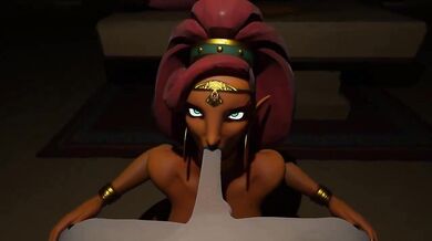 The Legend of Zelda: Breath of the Wild - Urbosas POV Blowjob Adventure