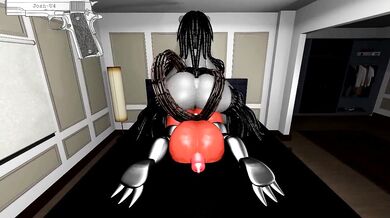 I am a human girl, but tonight I will be transformed into a sexy robot with tentacles for your pleasure!