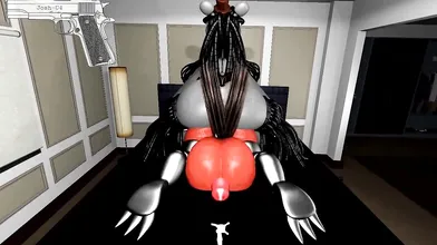 I am a human girl, but tonight I will be transformed into a sexy robot with tentacles for your pleasure!