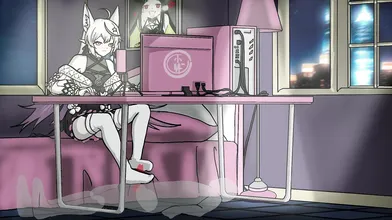 The Oral Expertise of a Hentai Masseuse in the Garden