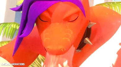 Busty Scalies in Rough Sex Action!