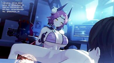 Well, he got what he asked for but not exactly what he bargained for! He got a cute succubus!