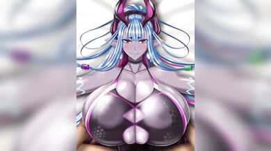 Sexual Domination and Submission - Ibuki Gets Titfucked Over and Over Again in a Sexual Loop