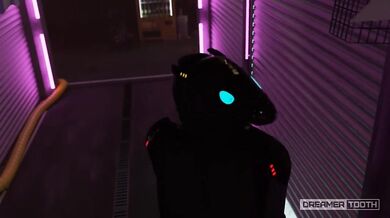 The petite progeny girl overpowers the towering synthetic [dreamertooth] in a sensual hentai scene