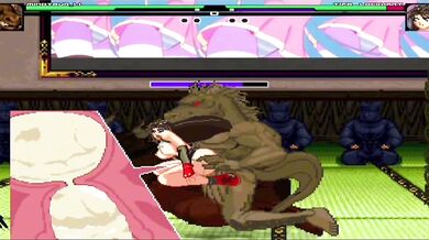 Watch as the powerful minotaur and Final Fantasy character Tifa go head-to-head in a steamy hentai battle!