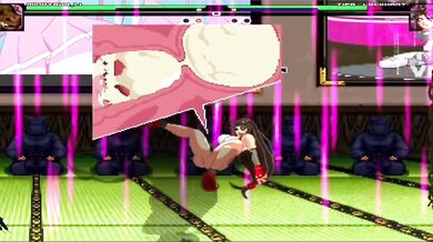 Watch as the powerful minotaur and Final Fantasy character Tifa go head-to-head in a steamy hentai battle!