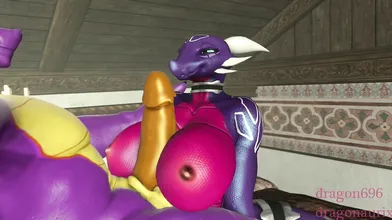 The Fire-Breathing Sexual Encounter between Spyro and Cynder