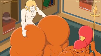 The Legend of Zelda: Ocarina of Time - Link and Gerudo Women Back Shots