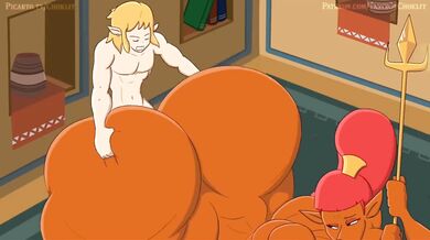 The Legend of Zelda: Ocarina of Time - Link and Gerudo Women Back Shots