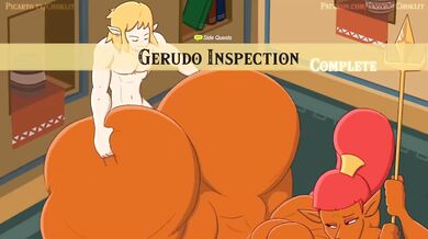 The Legend of Zelda: Ocarina of Time - Link and Gerudo Women Back Shots