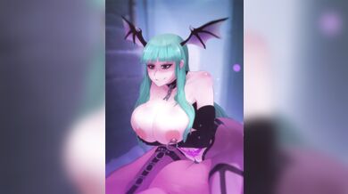 Bondage and Domination with the Succubus of Battle: Morrigan Back to the Classic Womb Tattoo Skello on Sale