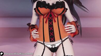 Dancing with Kurumi Tokisaki: The Vibrating Orgy