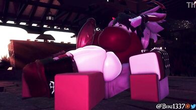 Seductive Succubus Takes a Mans Throbbing Member to Her Heavenly Thighs