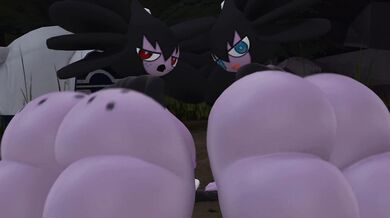 The Dark Elf Maidens Twerking