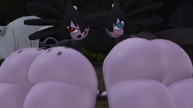 The Dark Elf Maidens Twerking