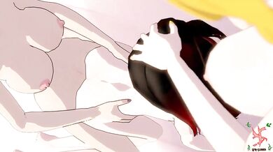 One Night with the Futa and Blake Twins, and their Futanari Friend Yang x Ruby (TheSFMSlayer) [With Voice Acting]