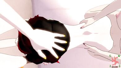 One Night with the Futa and Blake Twins, and their Futanari Friend Yang x Ruby (TheSFMSlayer) [With Voice Acting]