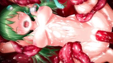 Tentacle Queen Sanae Kochiyas Ultimate Hentai Experience